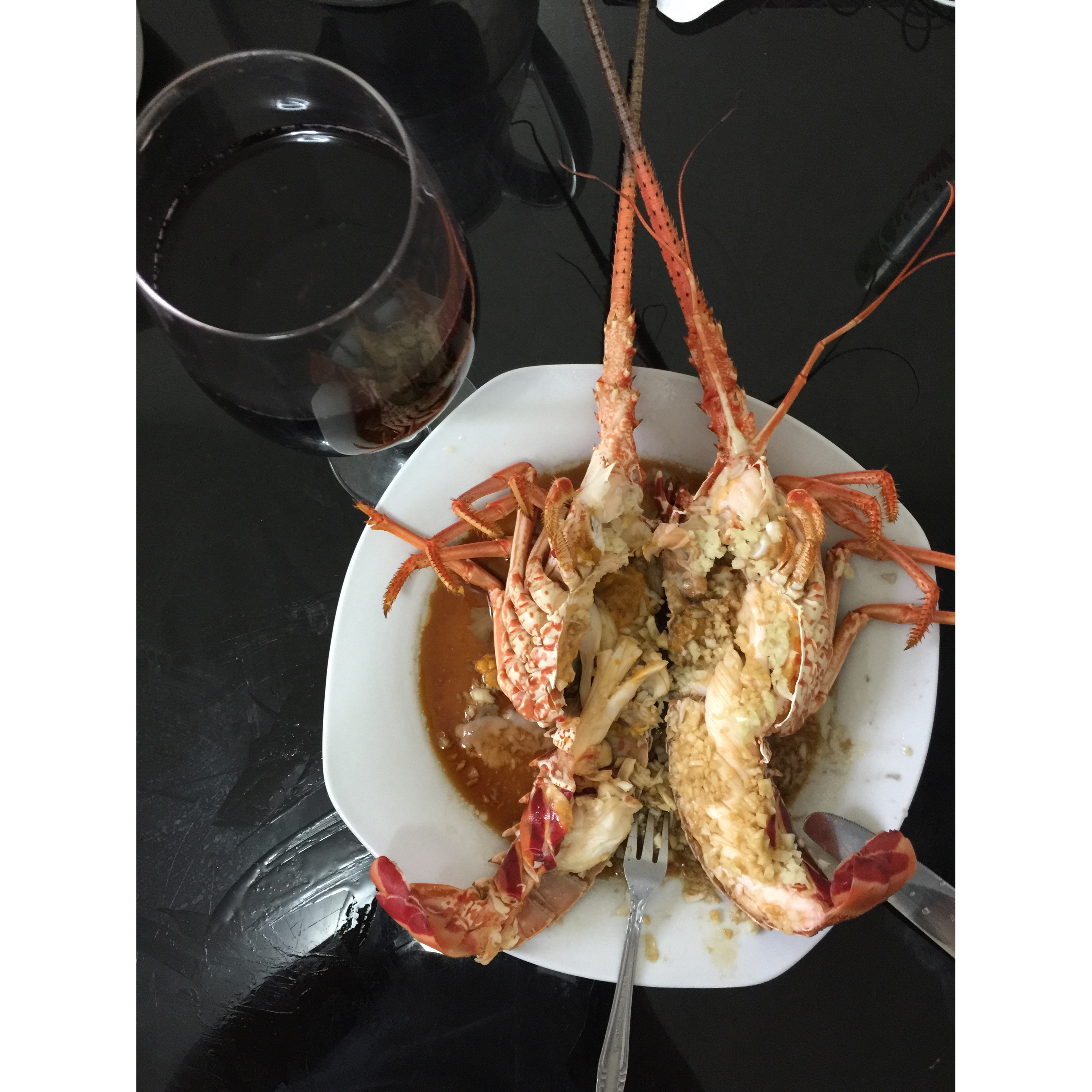 蒜蓉龙虾蒸粉丝