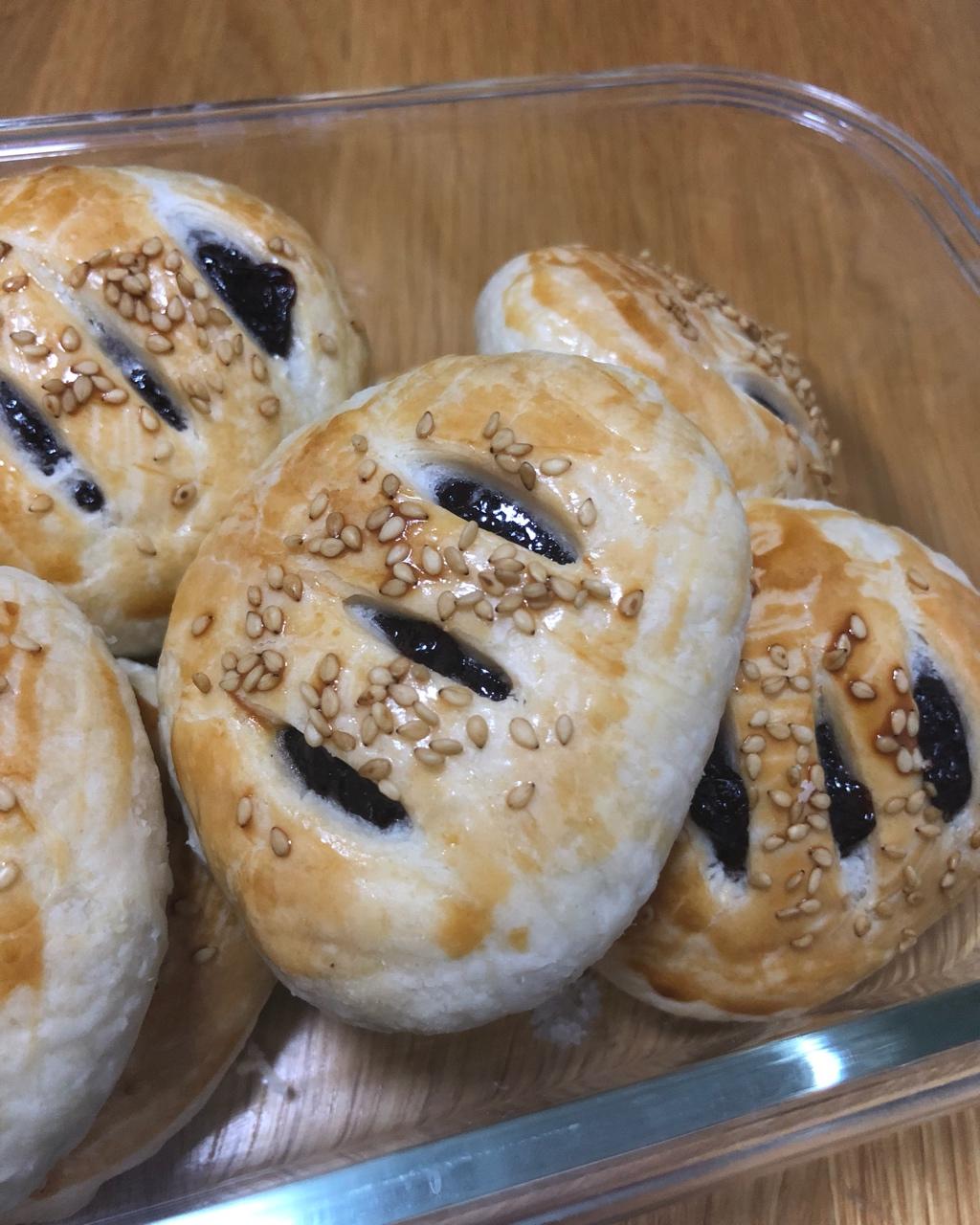 紫米馅老婆饼超快手（不用出膜不用醒面）