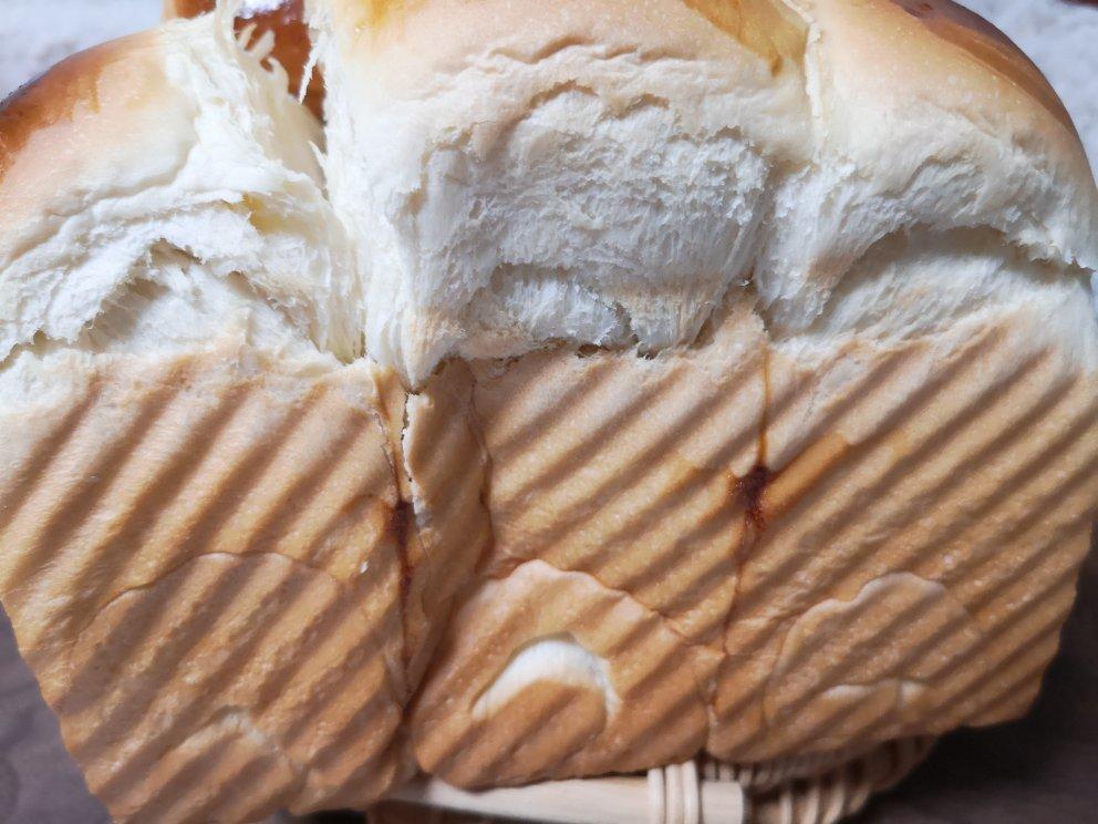 一次发酵❗️手撕吐司面包，柔软拉丝～