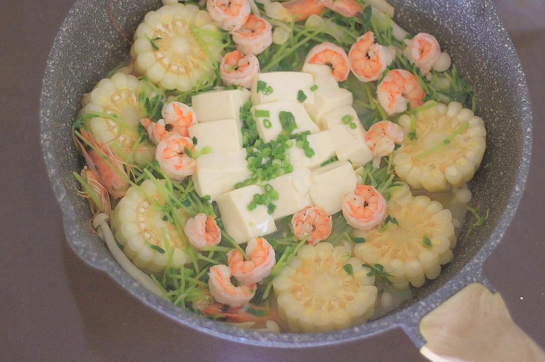 鲜虾豆腐羹