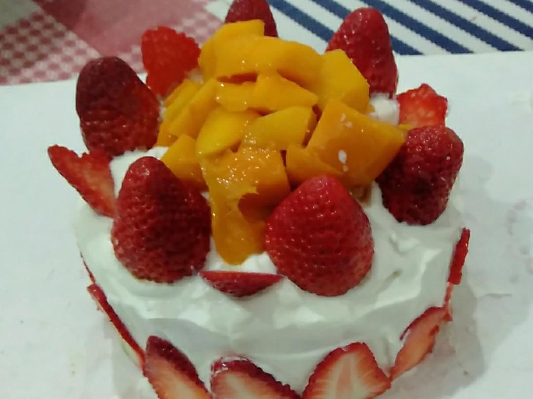 超级简单的味多美同款生日蛋糕（6寸），新手也能高度还原