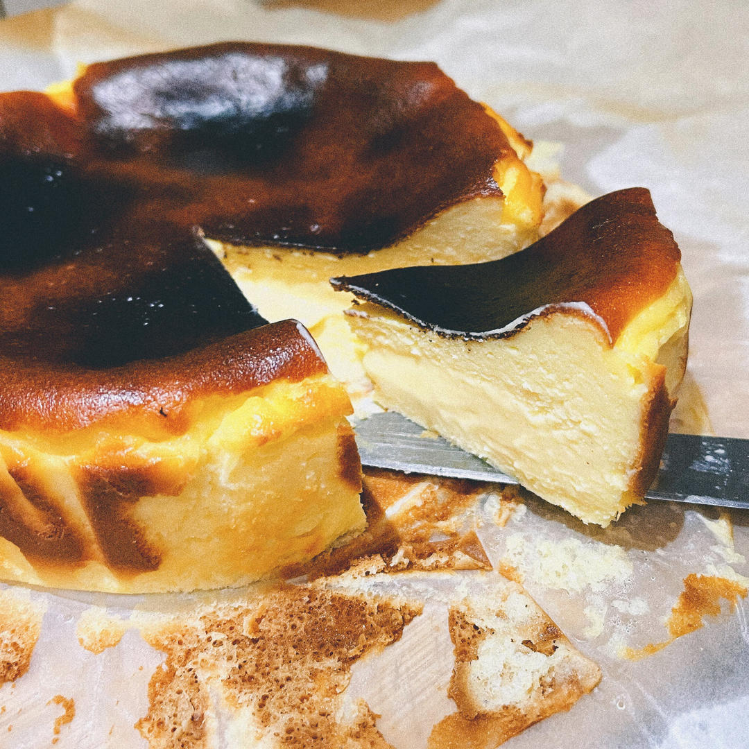 巴斯克芝士蛋糕『最简单的蛋糕』零失败🔥芝士控