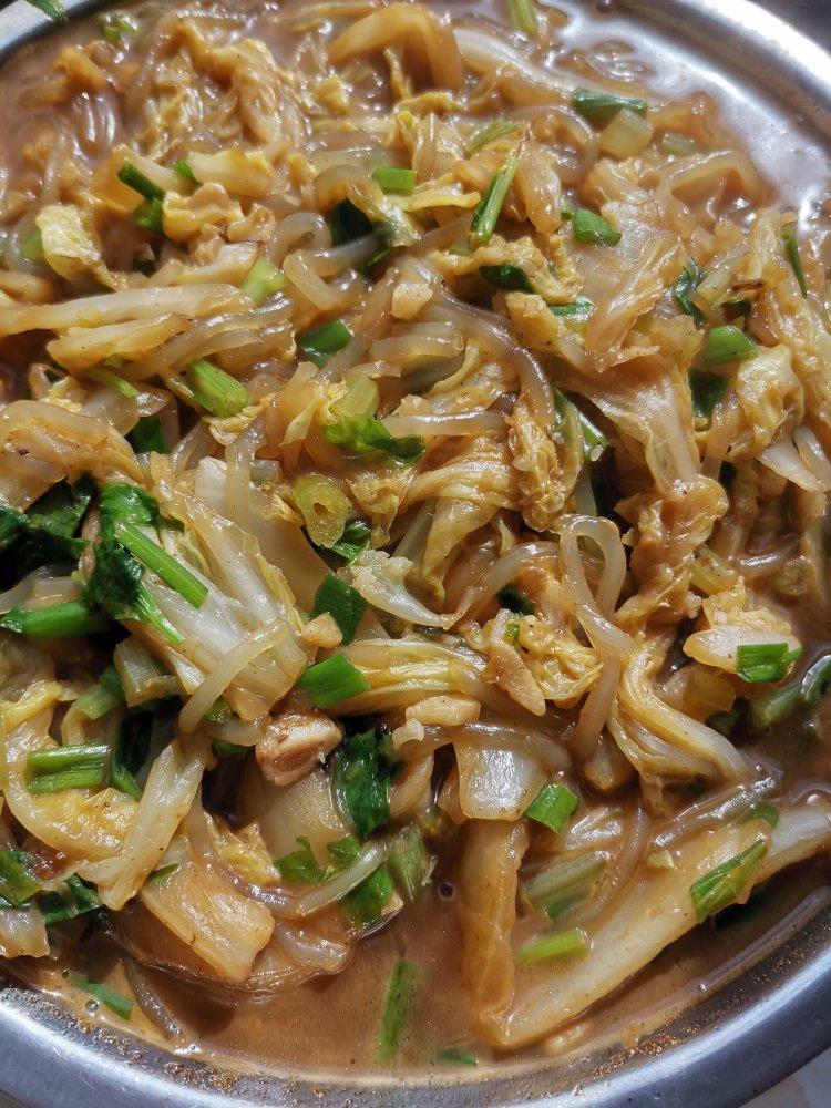粉丝白菜煲