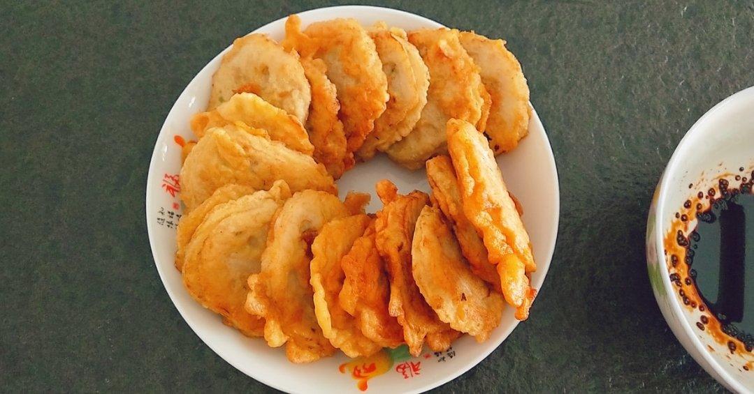 香炸夹肉藕饼