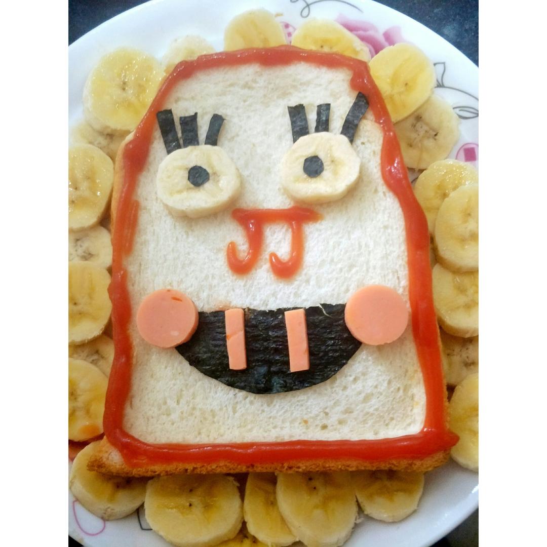 海绵宝宝口袋三明治