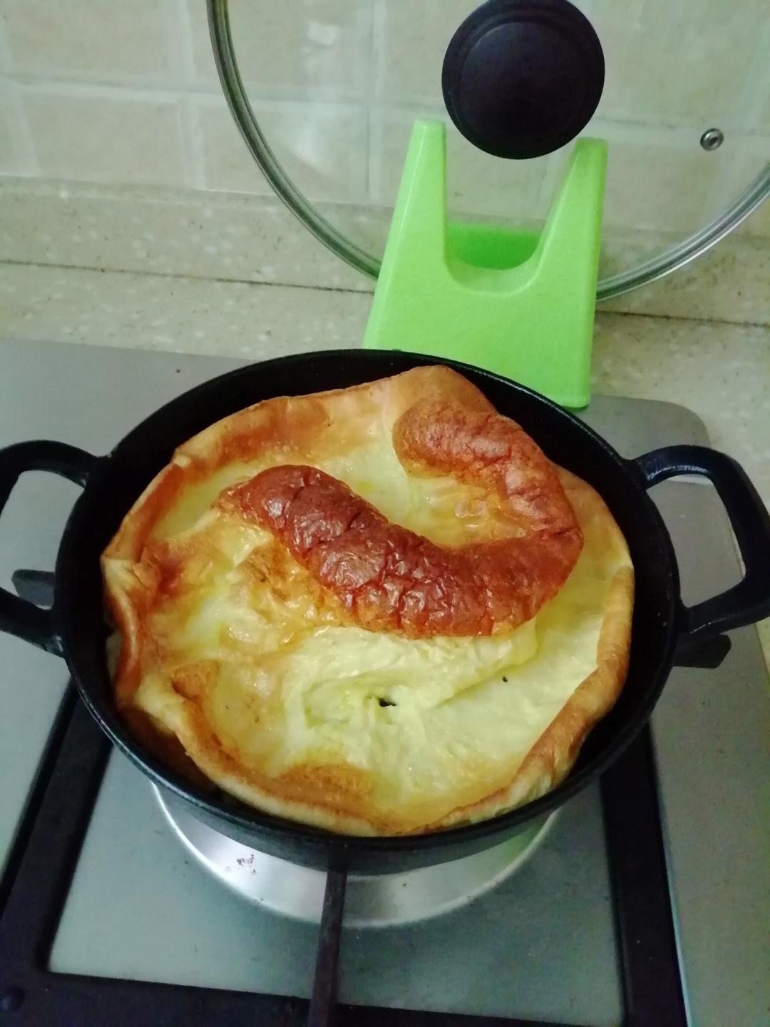 🥓Dutch Baby | 咸口培根太阳蛋荷兰松饼