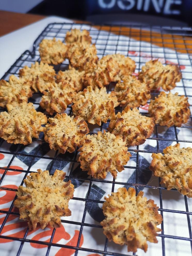 超快手生酮奇亚籽柠檬红茶曲奇的做法