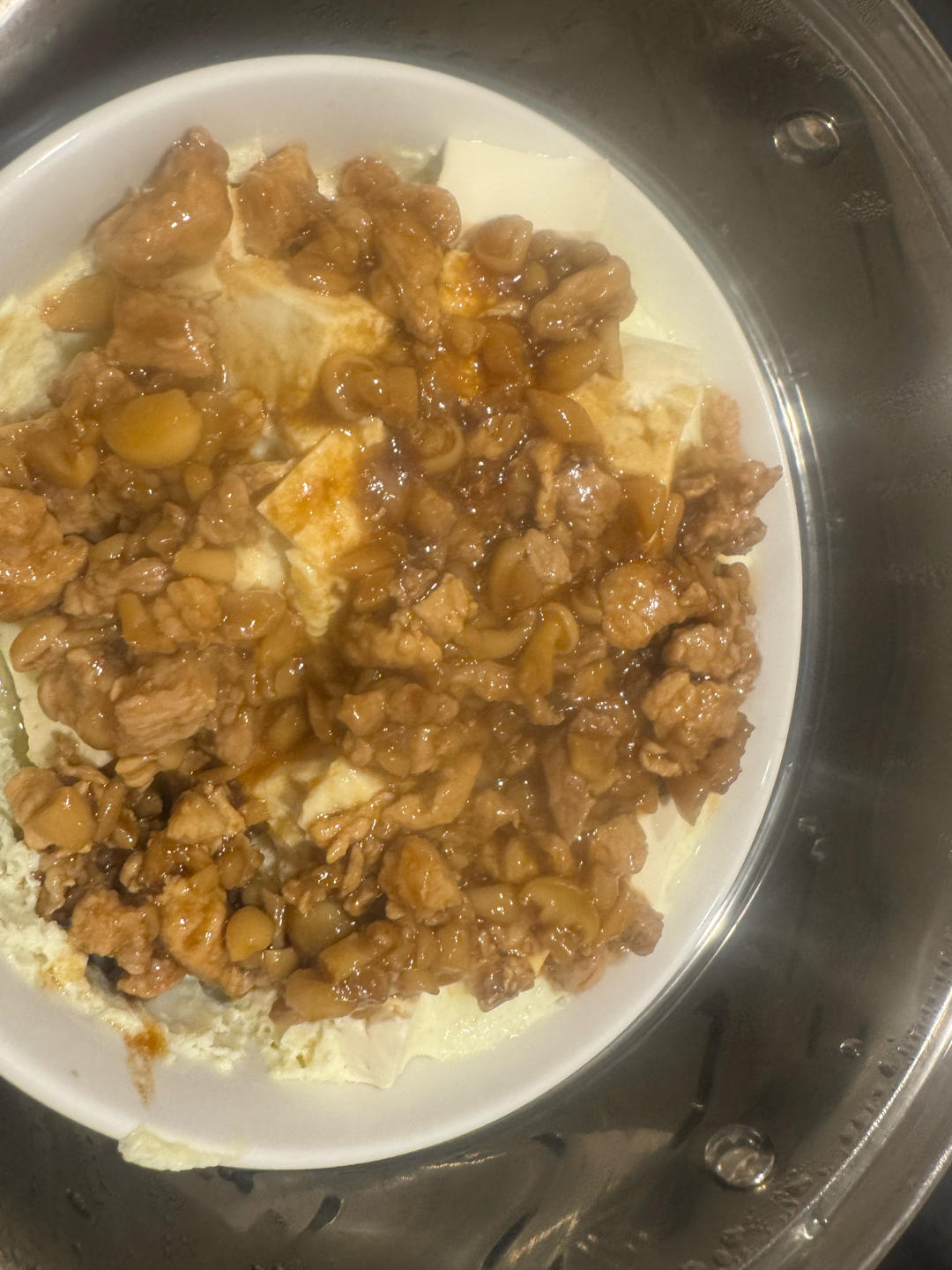 鸡蛋抱豆腐