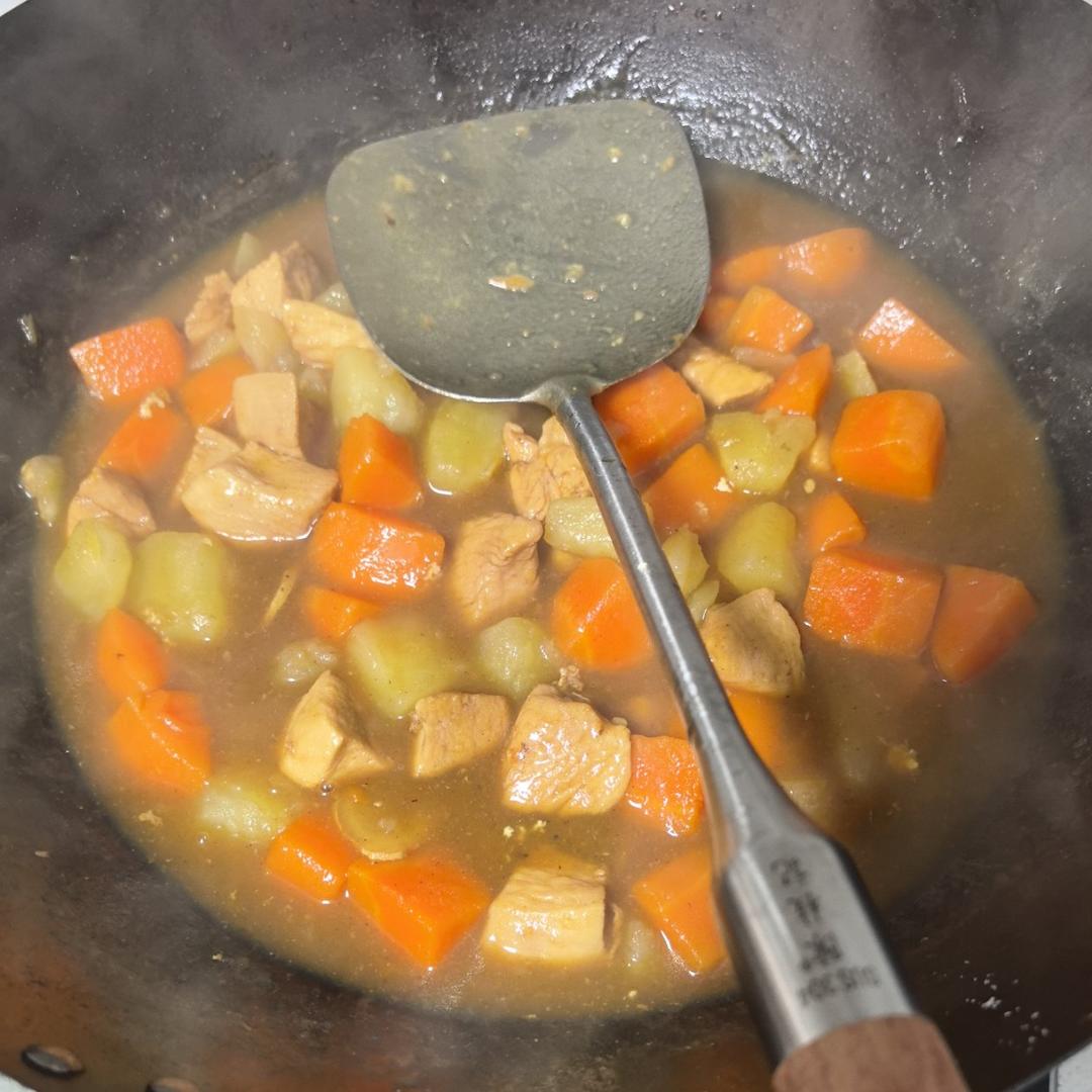 咖喱土豆鸡块