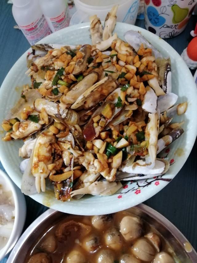葱油蛏子