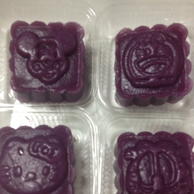 薯南瓜冰皮月饼
