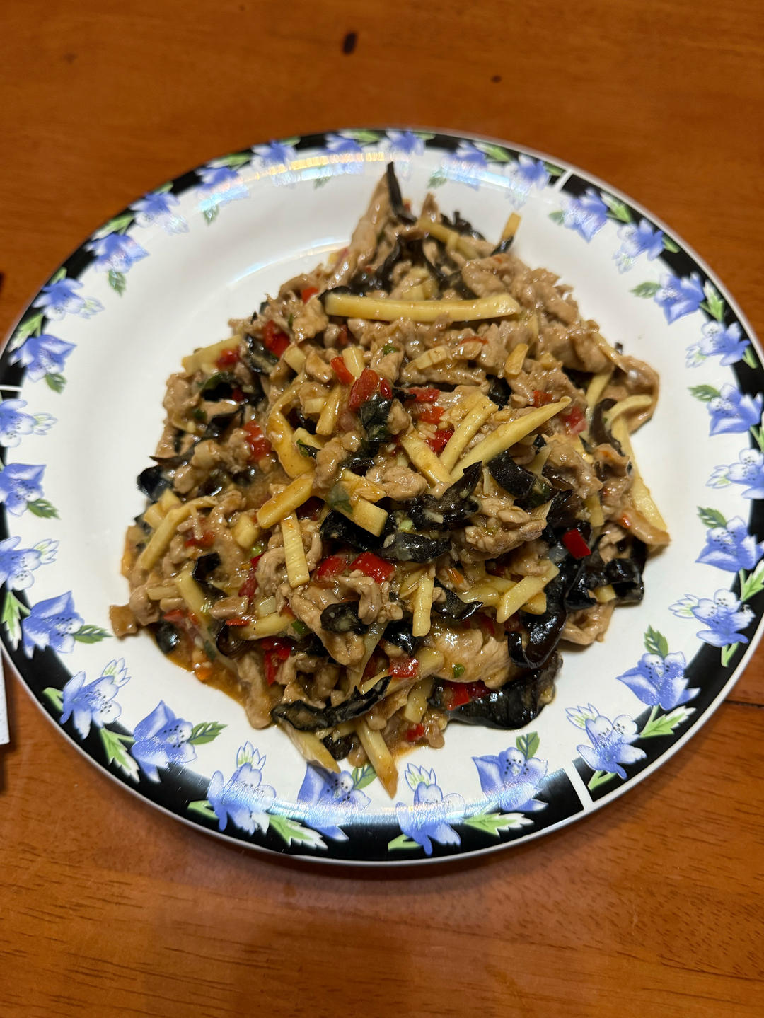 鱼香肉丝（冬笋版本）