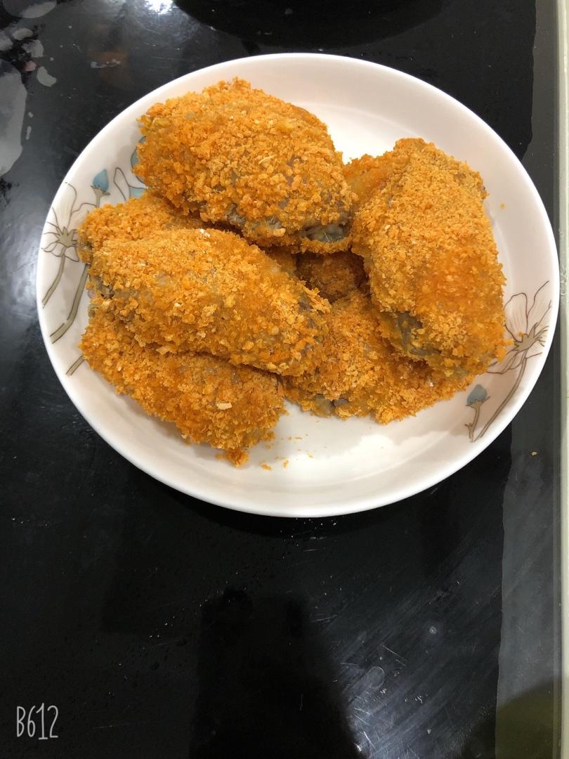 面包糠版烤鸡翅