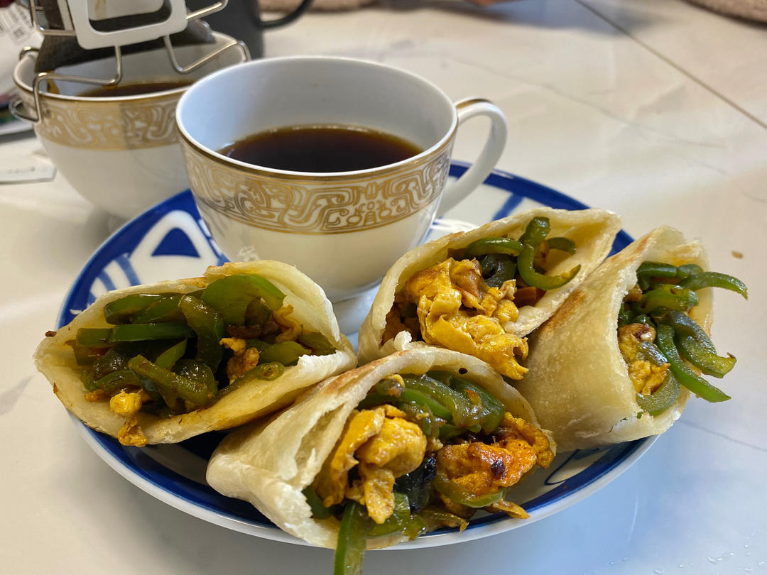 不用发面的低脂口袋饼