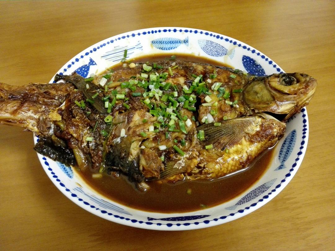 家常红烧扁鱼