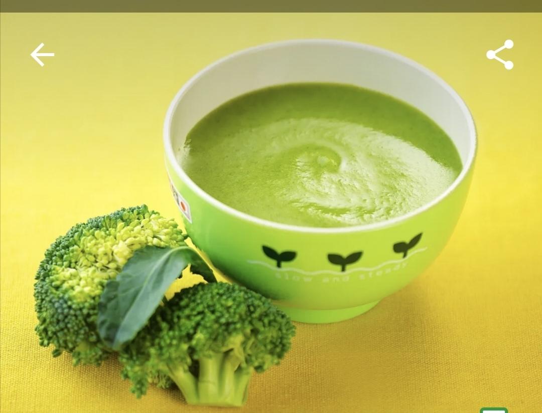 西兰花泥(7～9个月辅食)（宝贝食语）美善品小美食谱的做法