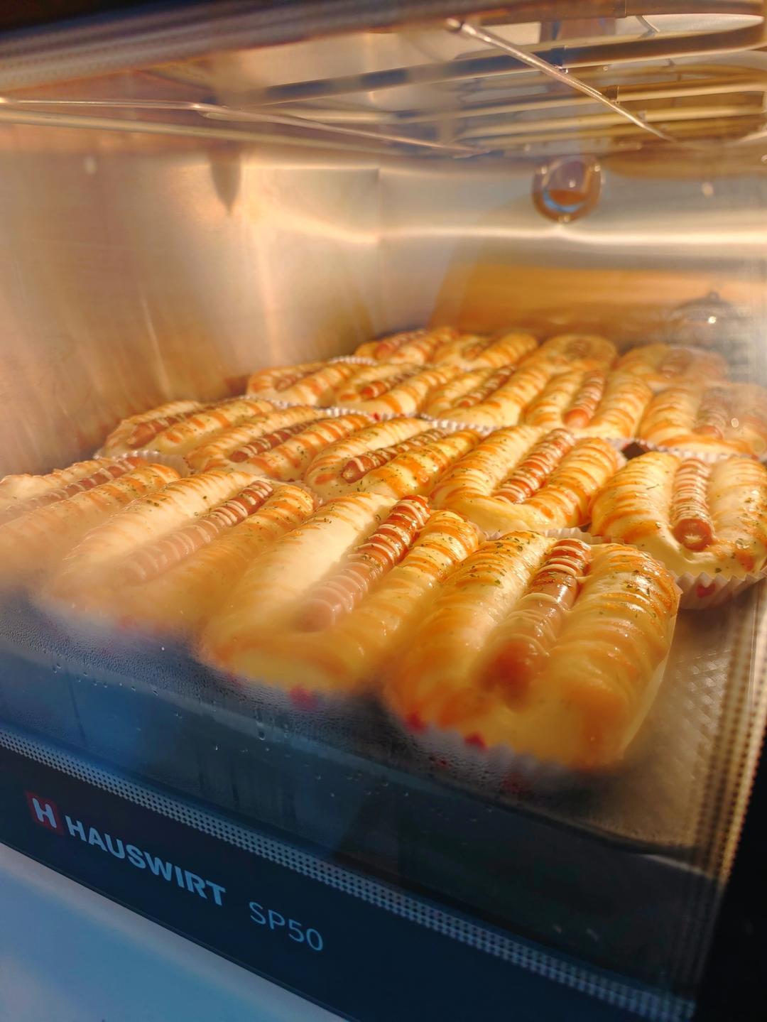 肠仔包 简单好做的做法 步骤14