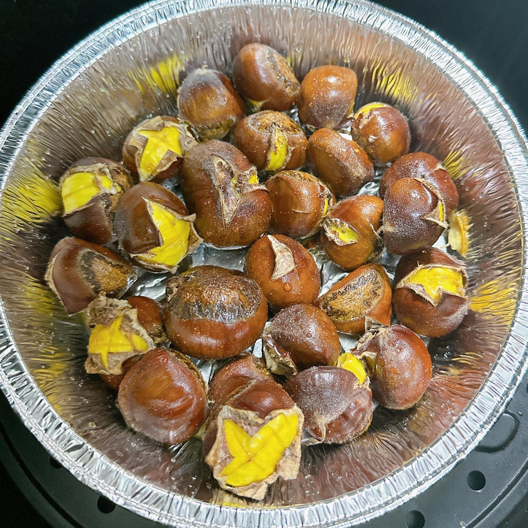 空气炸锅糖炒栗子