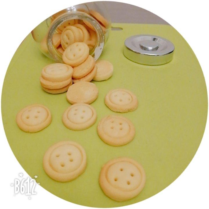 纽扣黄油饼干