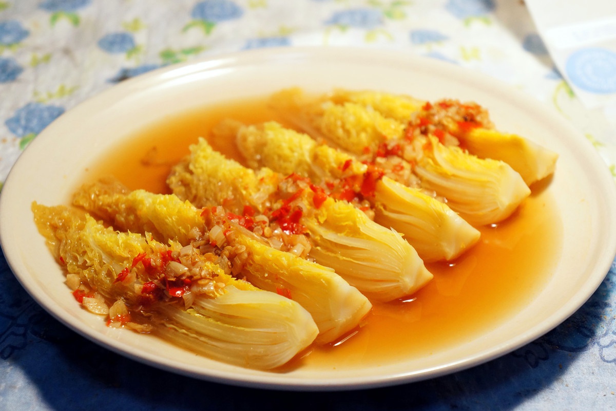 蒜蓉粉丝娃娃菜