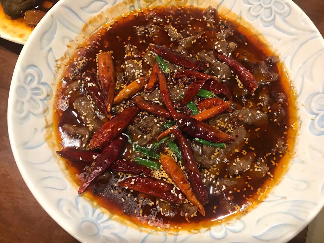 水煮牛肉