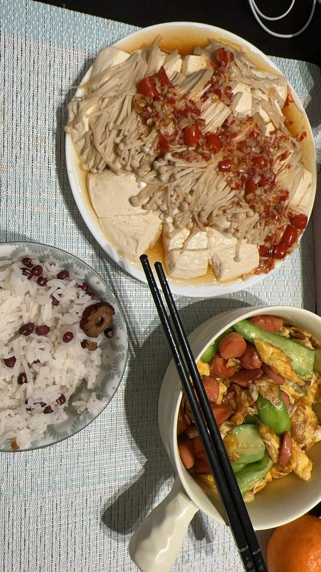 简单快手，五分钟搞定的丝瓜炒蛋