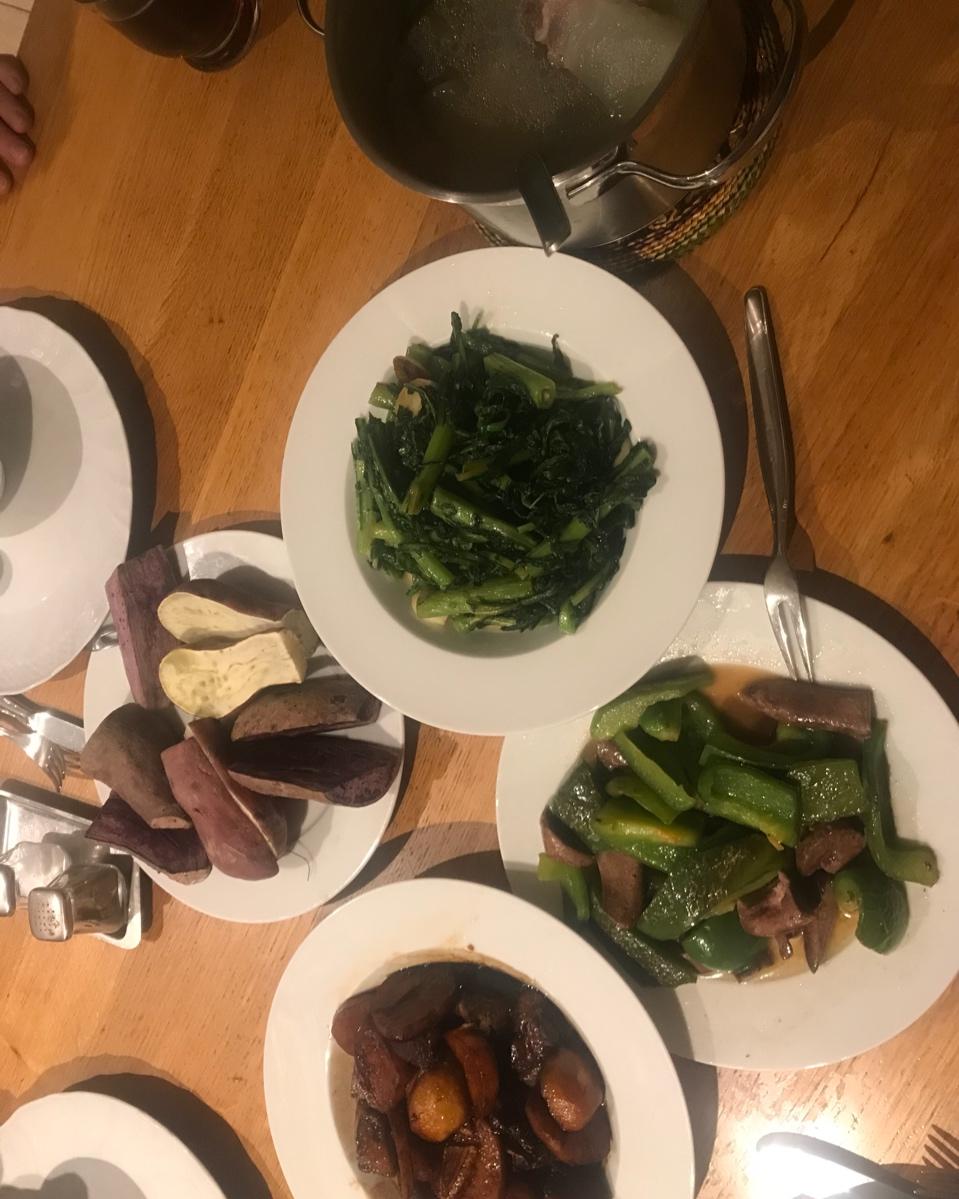 清炒茼蒿