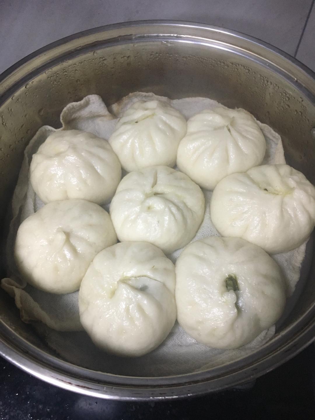 肉沫雪里红馅包