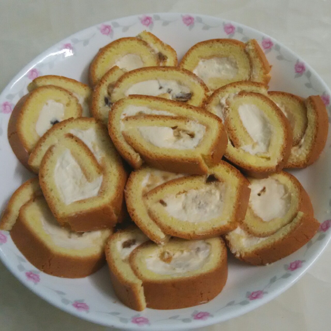 不得不做的经典——日式棉花蛋糕卷