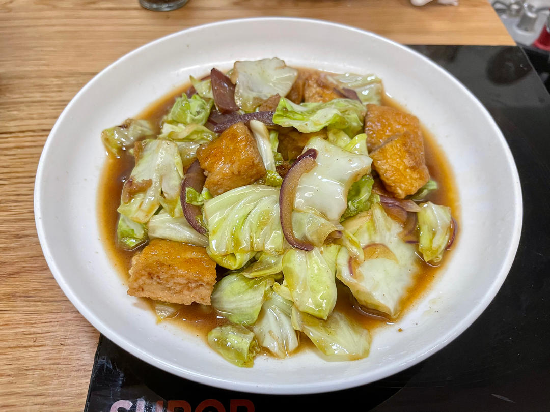 超级下饭❗️简单好做的‼️小炒包菜