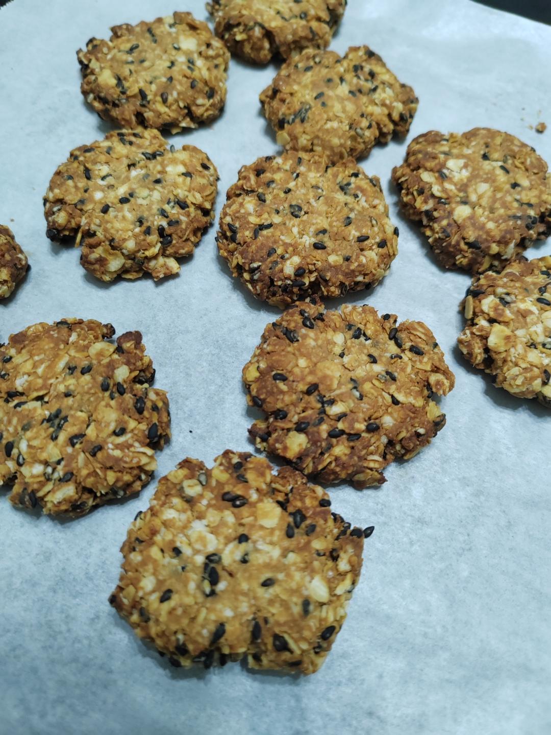 🔥酥掉渣的燕麦饼干🍪