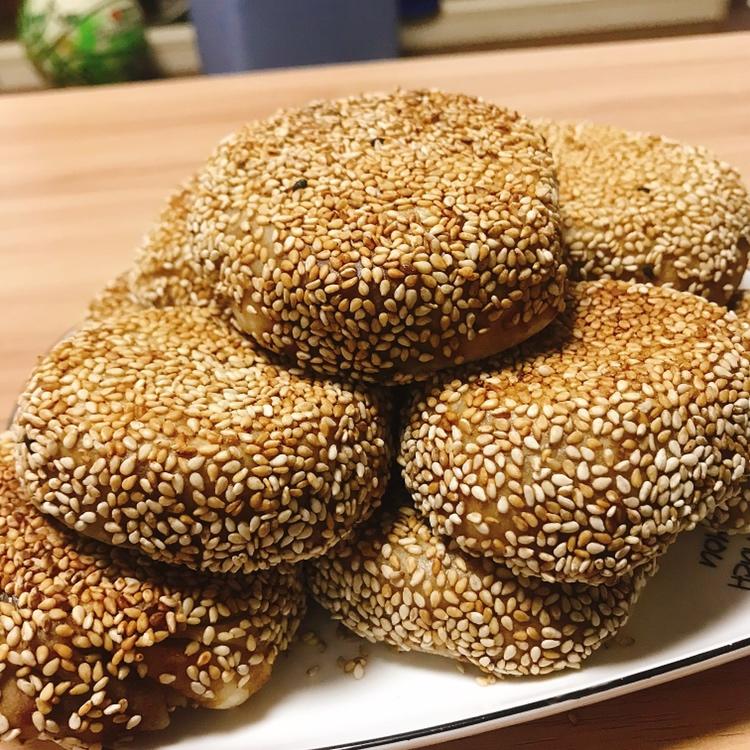堂妈教你做麻酱烧饼