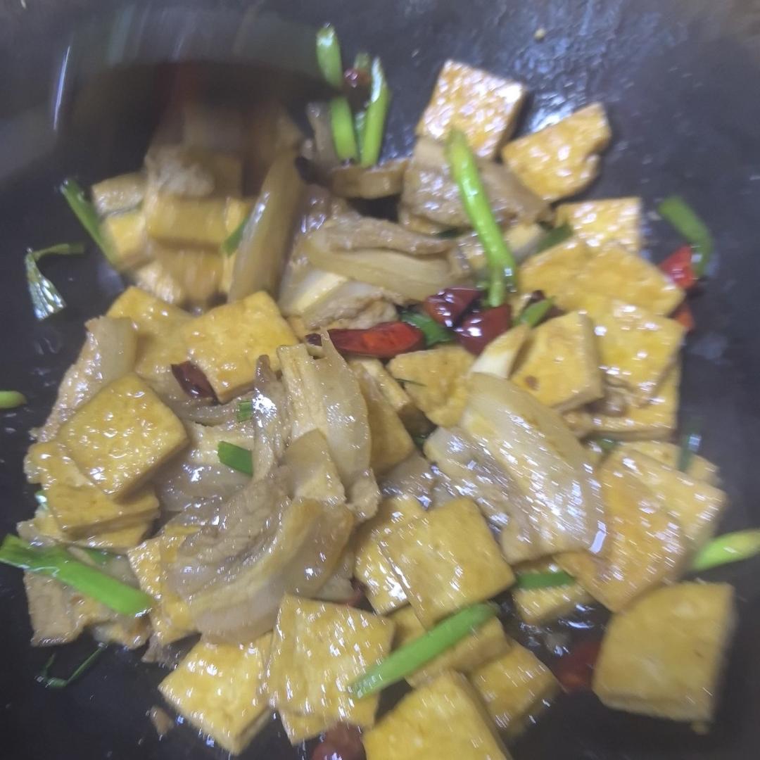 下酒下饭极佳的五花肉烧老豆腐——中式一日三餐（二百零一）