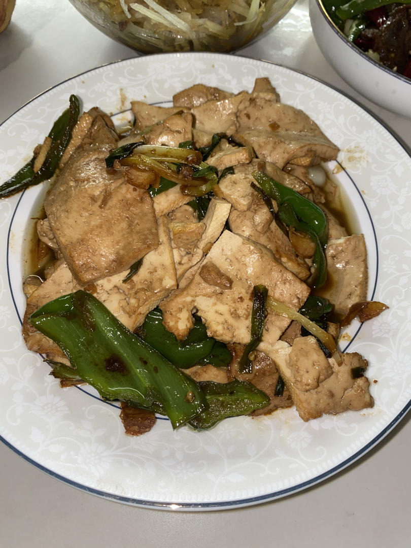 葱烧嫩豆腐
