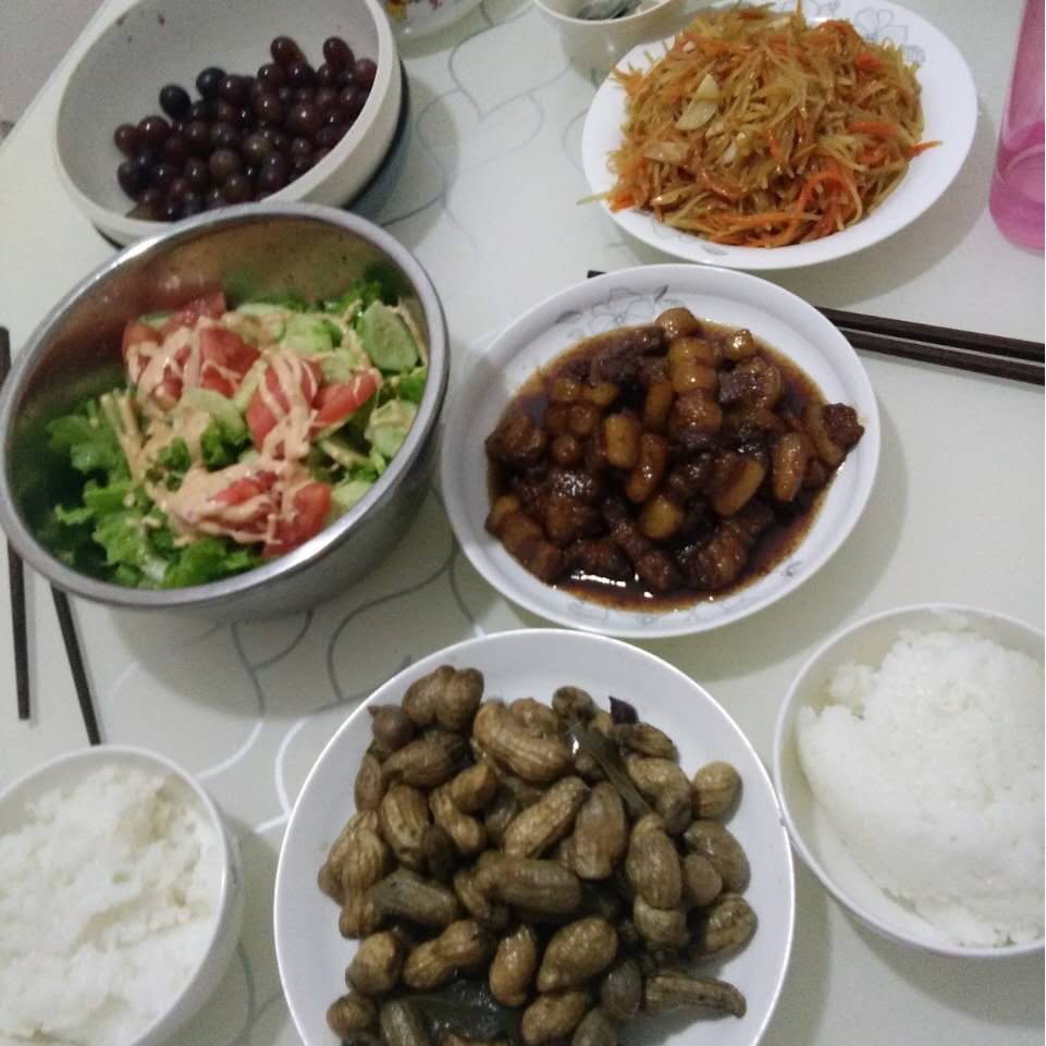 五香卤煮花生