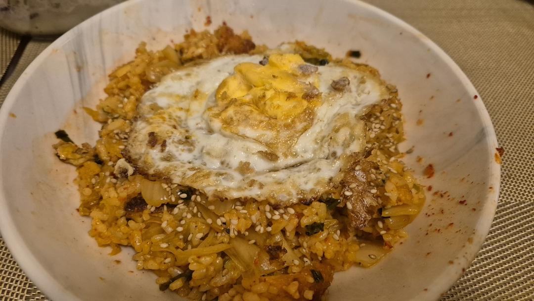 升级版辣白菜炒饭😭姜食堂同款🌟泡菜饭开出了p.o 斯密达