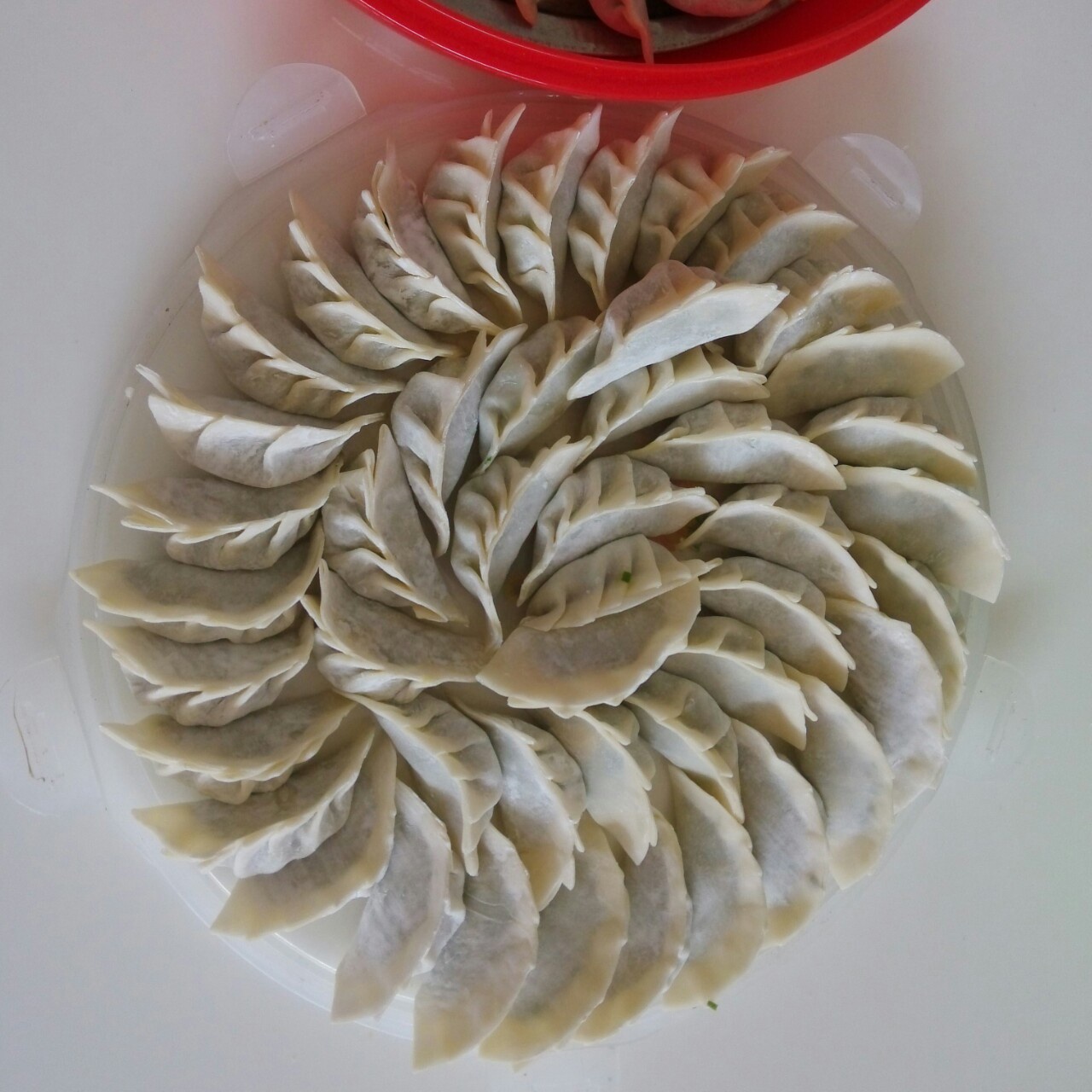 韭菜鸡蛋虾仁三鲜饺子