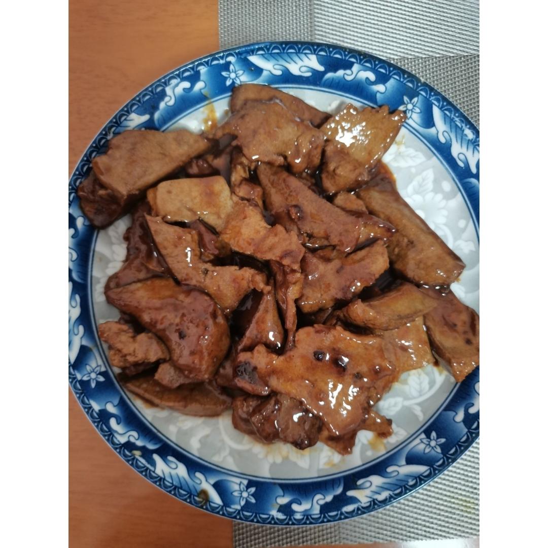 软嫩不腥的爆炒猪肝