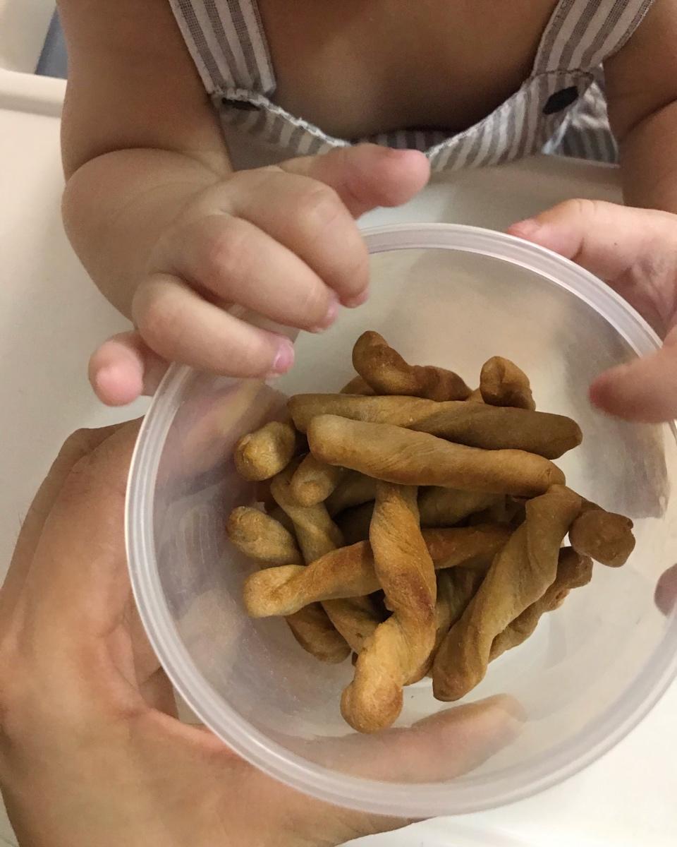 无油无糖宝宝磨牙棒饼干(硬性饼干)