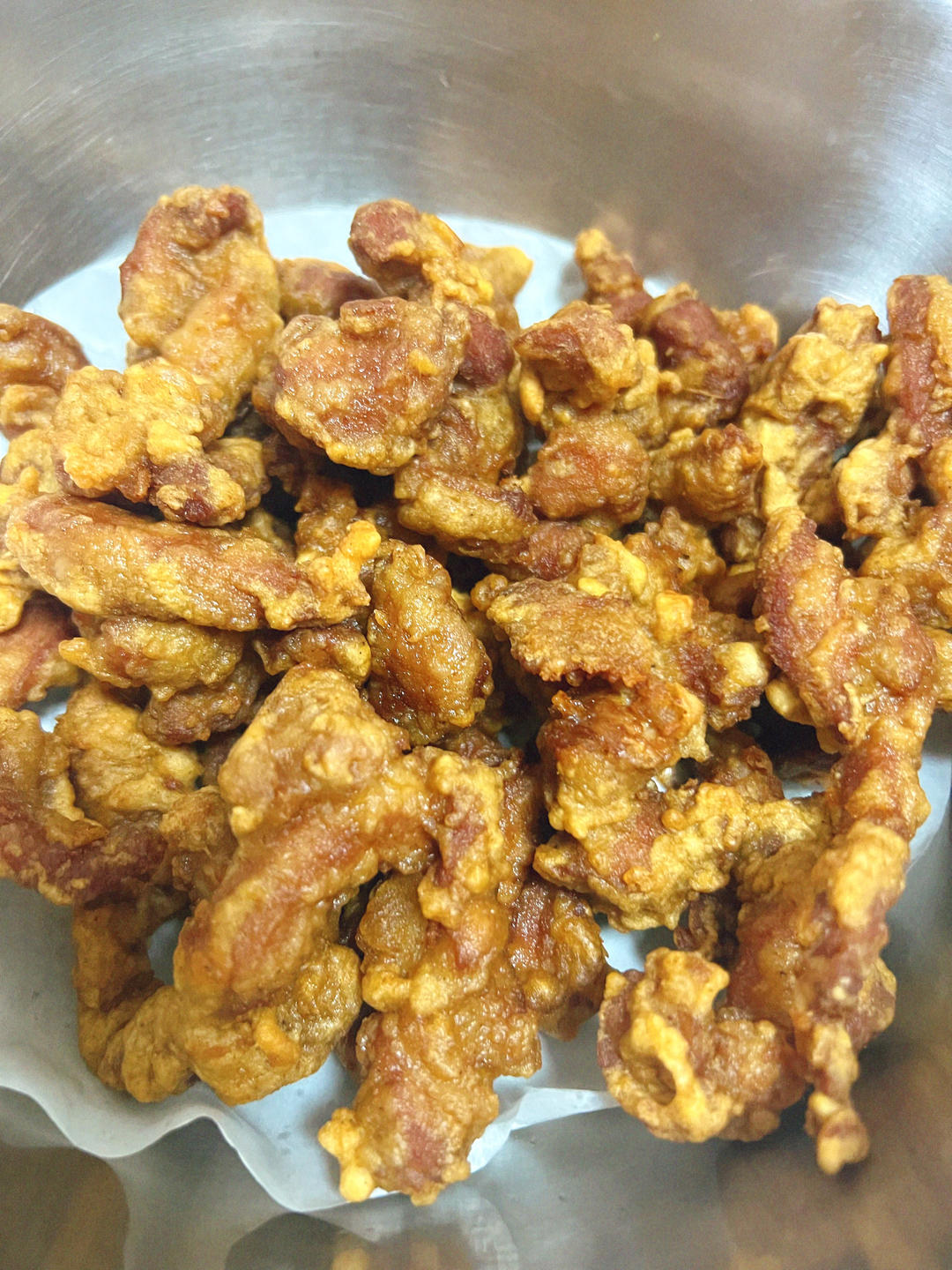 简单好吃的五香肉（干炸里脊）