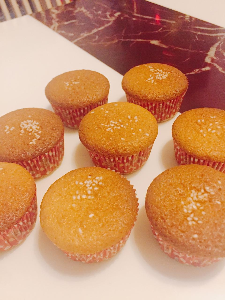 lingdang212做的淡奶油蜂蜜小蛋糕