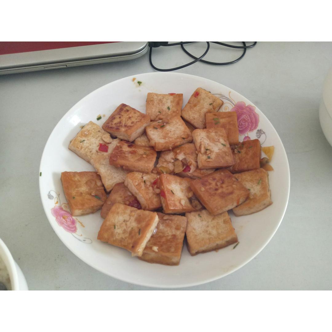 家常煎豆腐