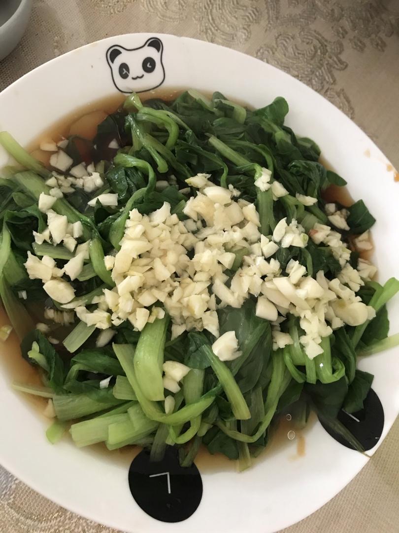 鸡毛菜的最佳打开方式：白灼鸡毛菜