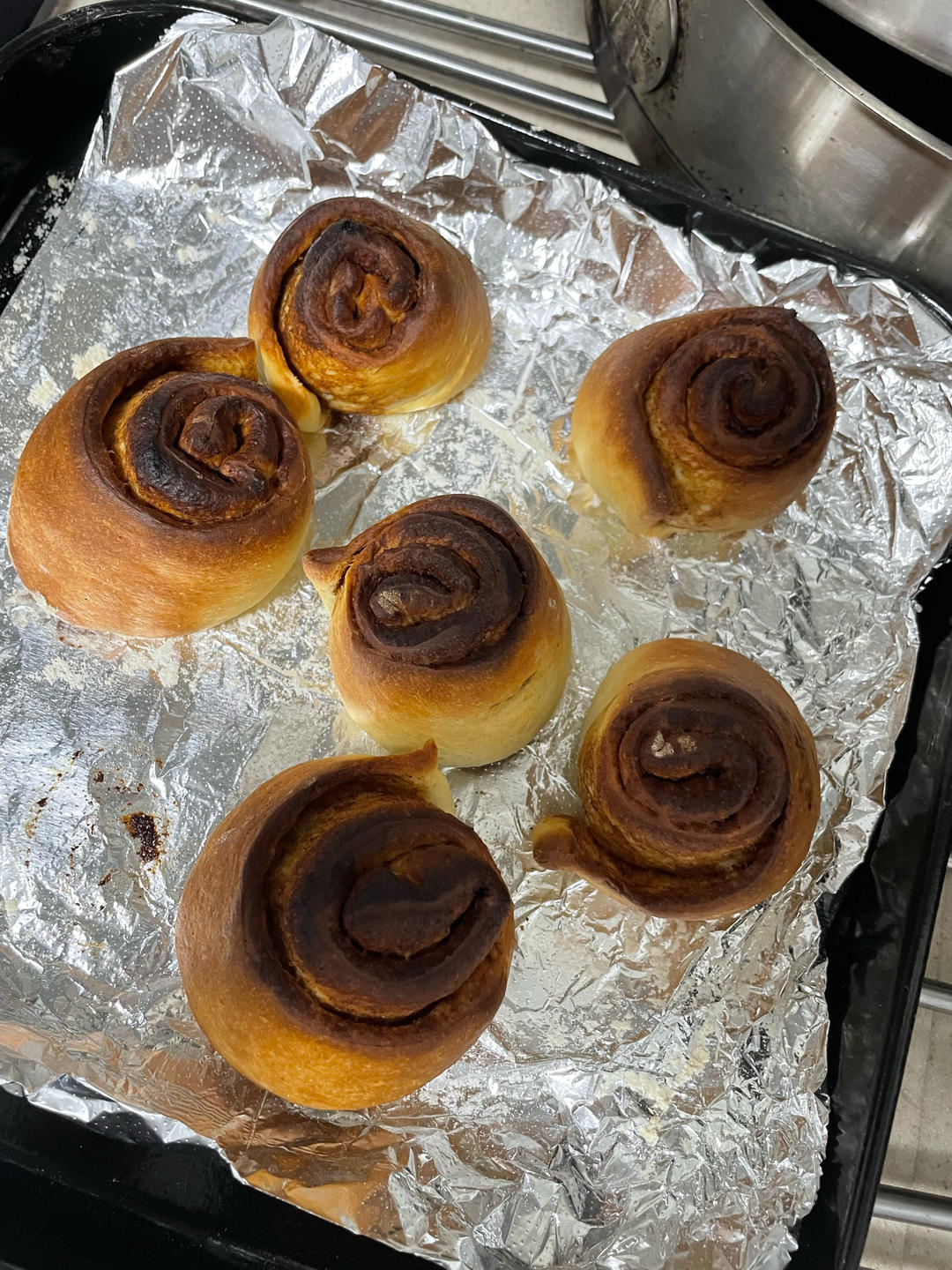 最正宗的美式肉桂卷（不用出膜）