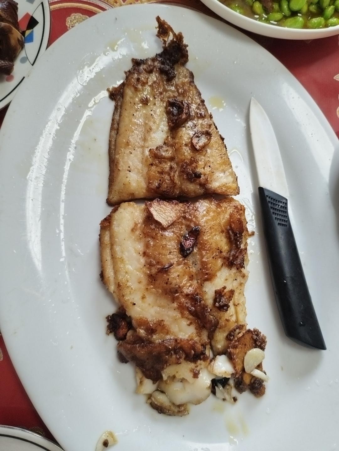 香煎巴沙鱼（龙利鱼）