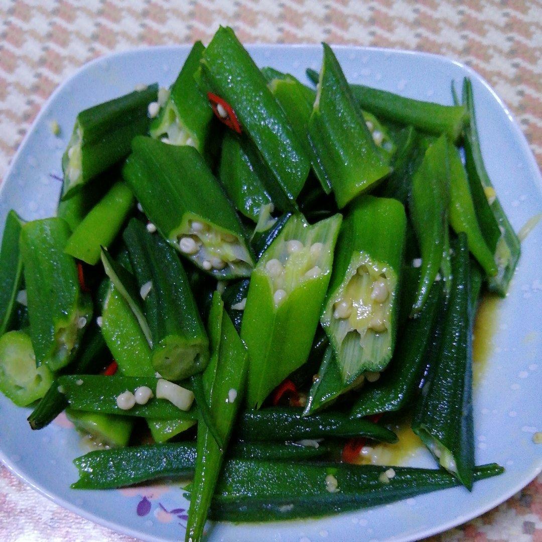 蚝油秋葵