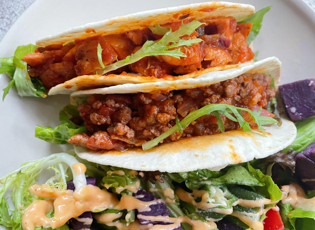 简易版的taco（一饼多吃）