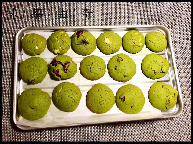 无蛋抹茶曲奇饼干
