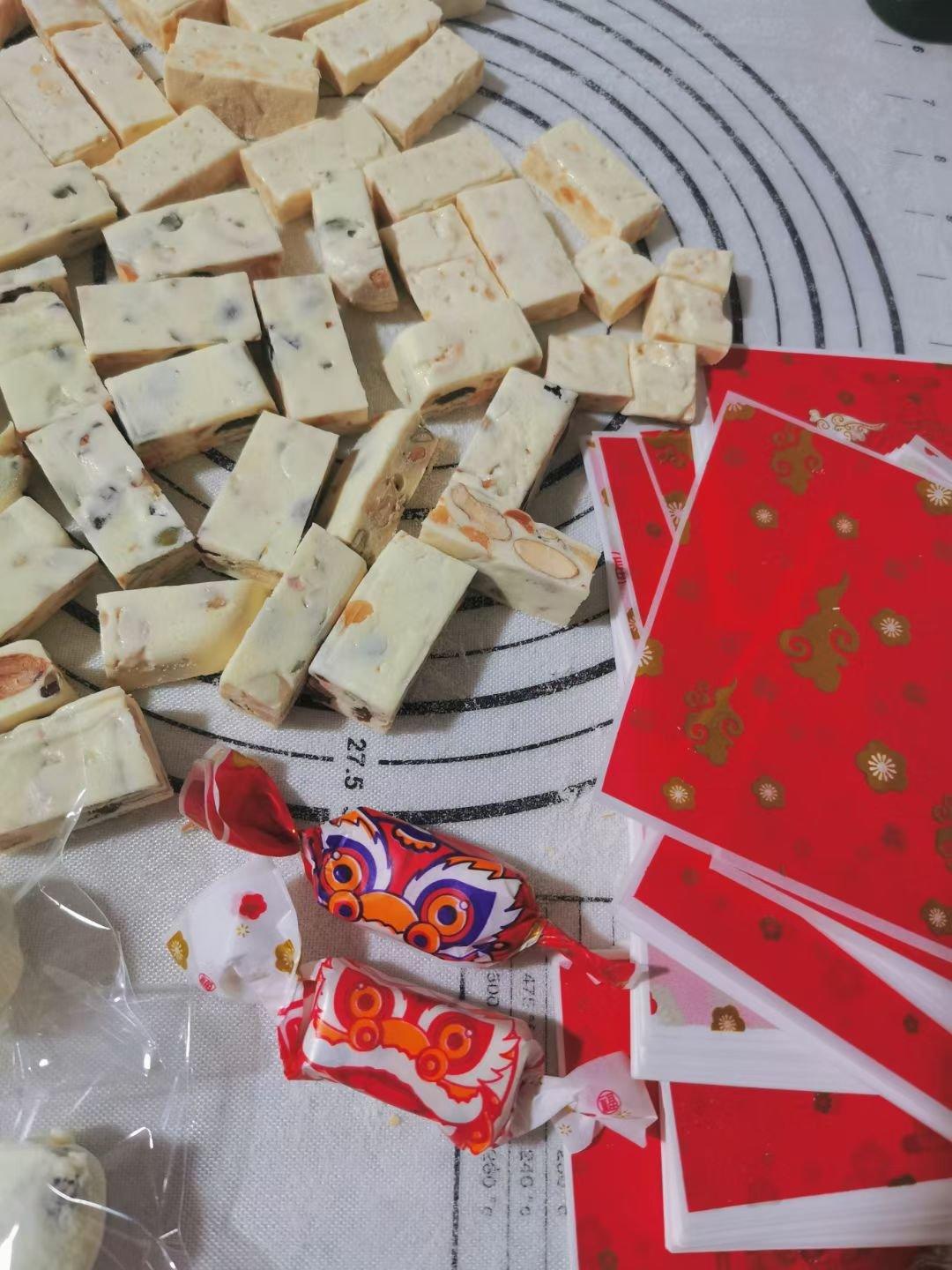 牛轧糖 牛扎糖不甜