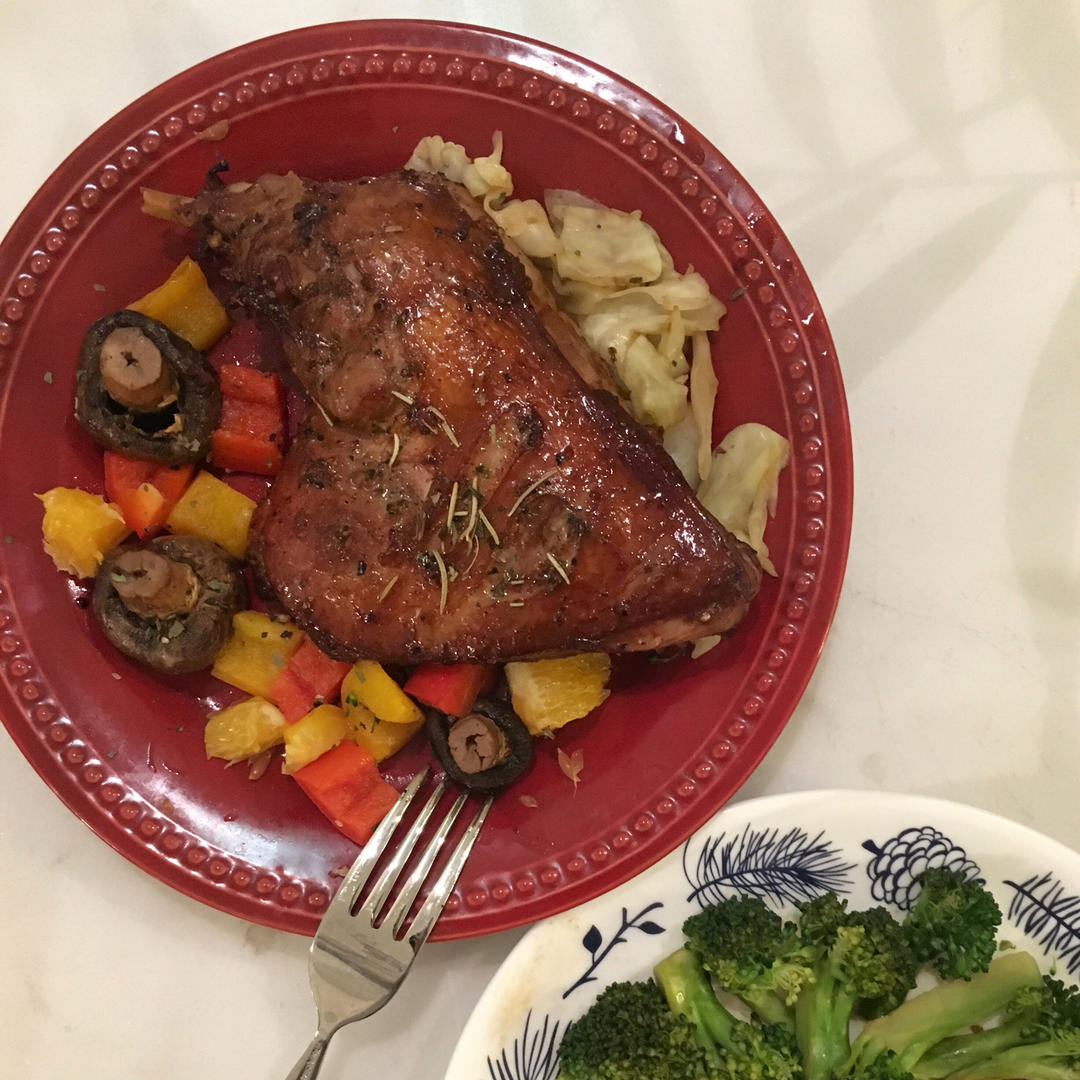 【曼食慢语】蜜汁烤鸭腿